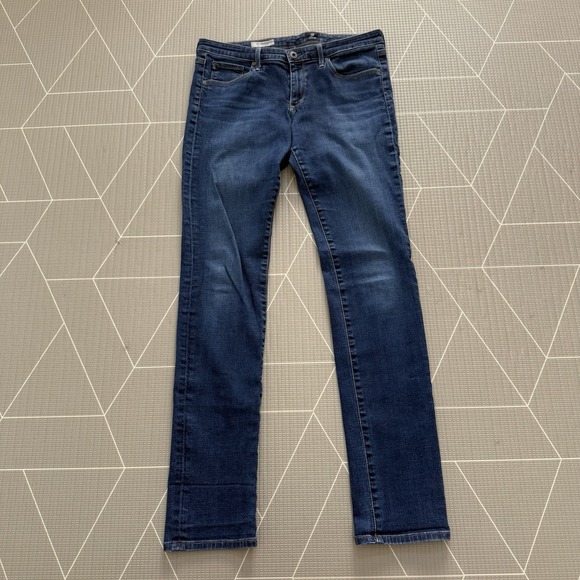 AG Adriano Goldschmied Jeans Size 30 R The‎ Aubrey Skinny Straight - Picture 1 of 9